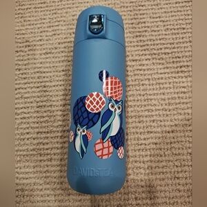 DAVIDsTEA Blue Owl Lock-top Thermos
